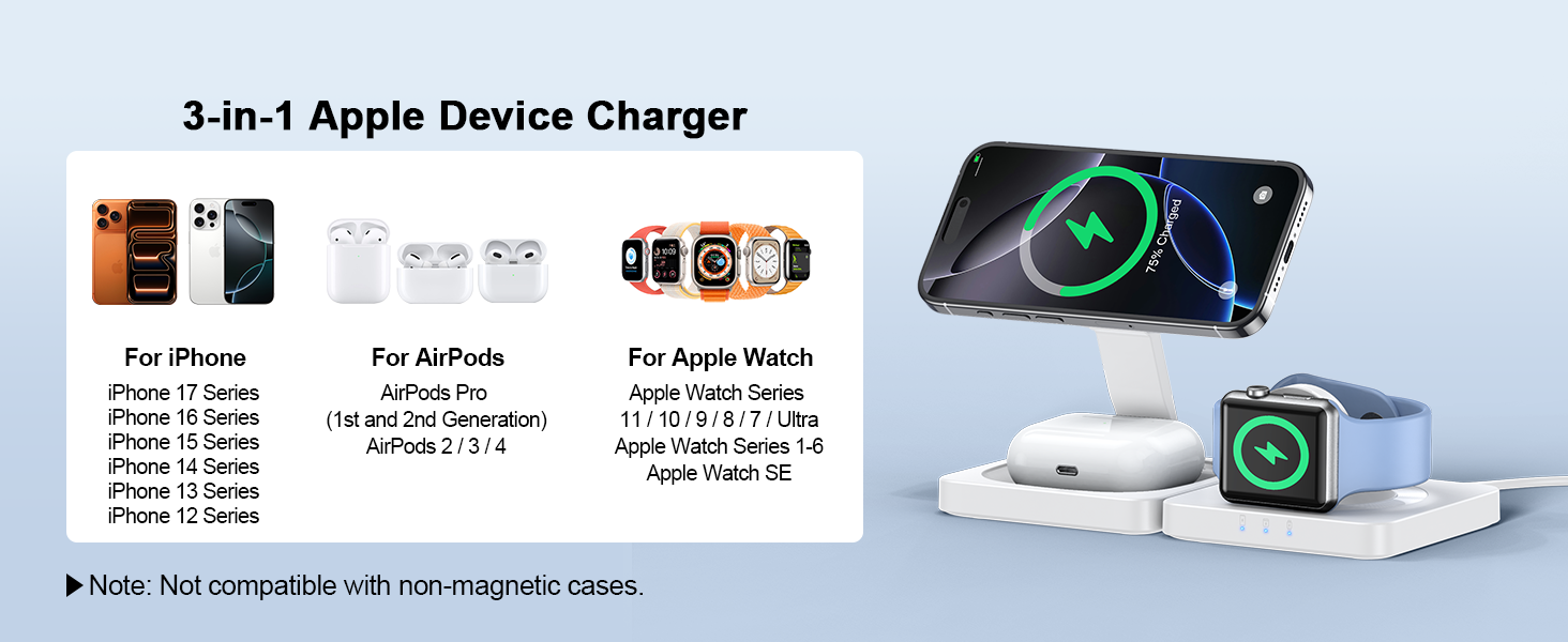 iPhone 17 pro max charging station