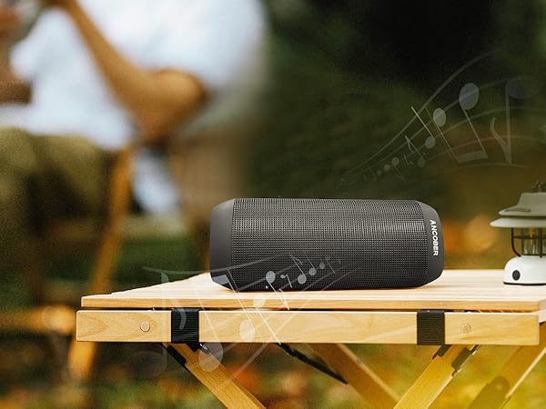 Rechargeable speaker, long battery life for 12 to music enjoying, up to all day play