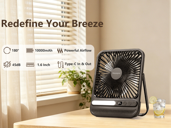 Deyagoo Desk fan
