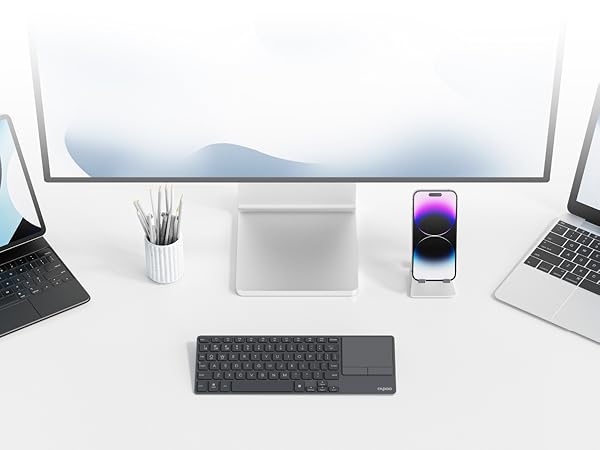 Multi-Device HTPC Keyboard