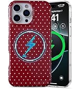 EYZUTAK Magnetic for iPhone 16 Pro Max Case Compatible with MagSafe, Fashion Cute Polka Dot Phone...
