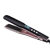 VAGARY Hair Straightener and Curler 2 in 1, Straightening Iron with Anion Hair Care. Flat Iron wi...