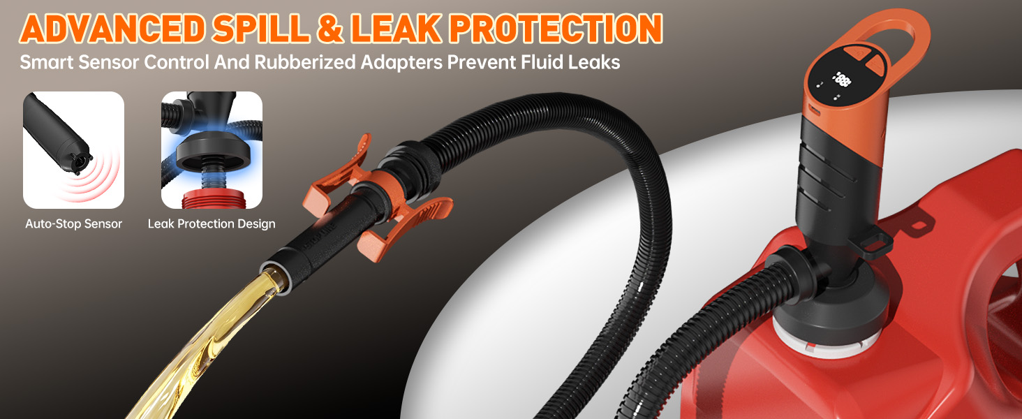 electric fuel siphon pump oil pump water transfer pump with 5 gallon oil transfer cordless fuel