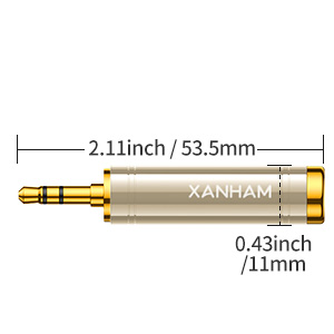 6.35 Female to 3.5mm Male Adapter A+ 05
