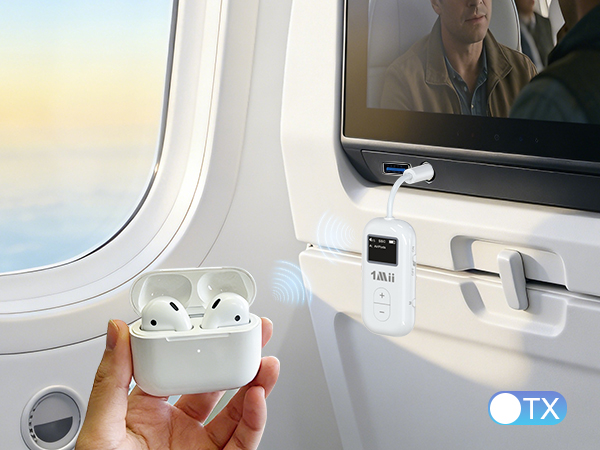 SafeFly Dual Bluetooth Transmitter for airplane