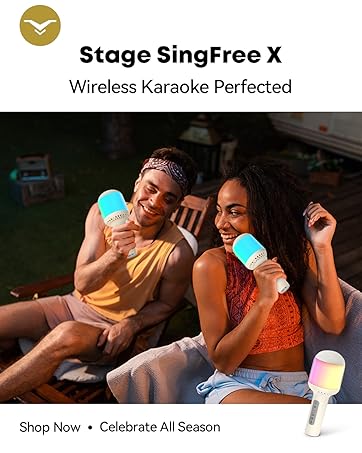 Christmas gift, Stage SingFree X karaoke microphone