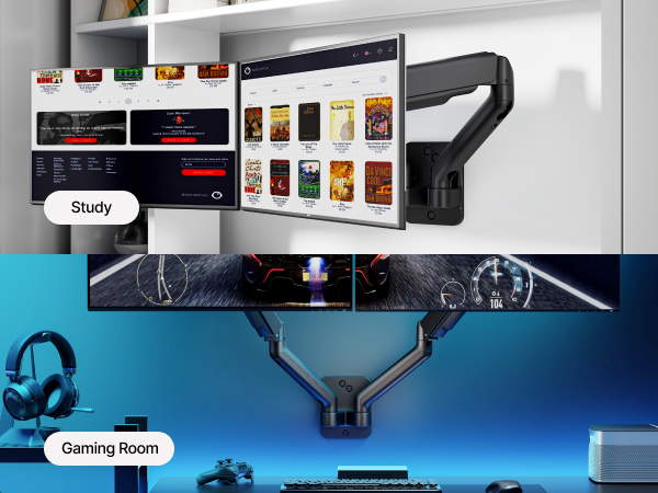 monitor arm wall mount