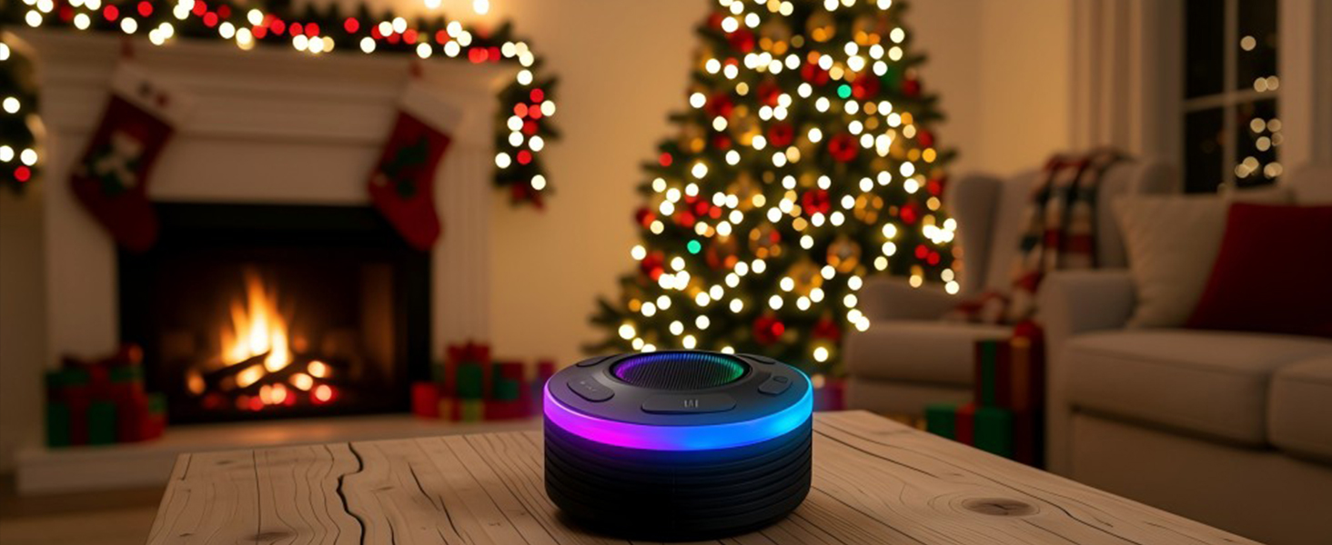 Bluetooth Portable Shower Speaker with Led Light