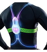 noxgear Tracer2 - Multicolor Illuminated, Reflective Vest for Running or Cycling (Rechargeable, W...