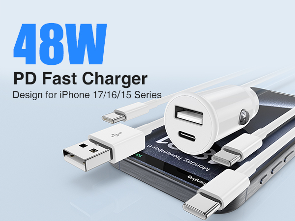 48W Fast Car Charger