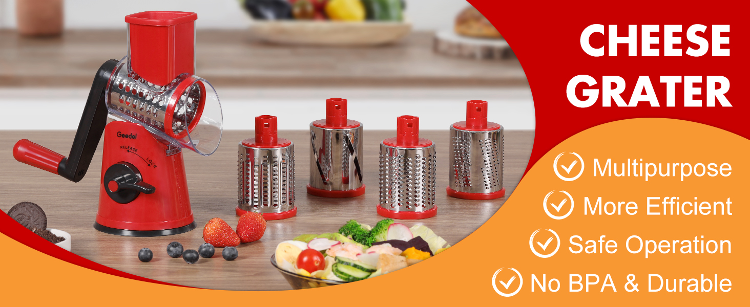 CHEESE GRATER rotary cheese grater cheese grater handheld cheese shredder for vegetables