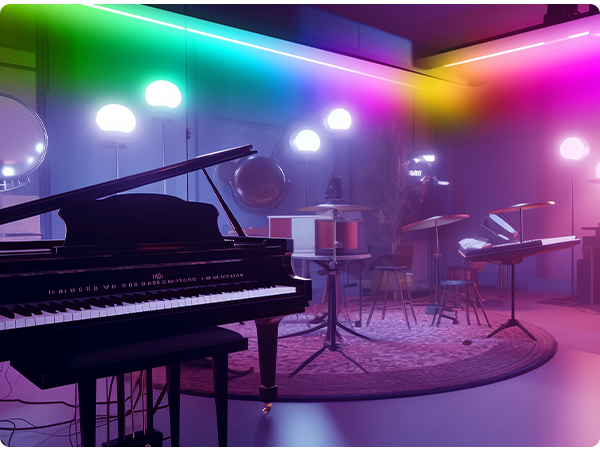 Create festival and welcoming atmosphere