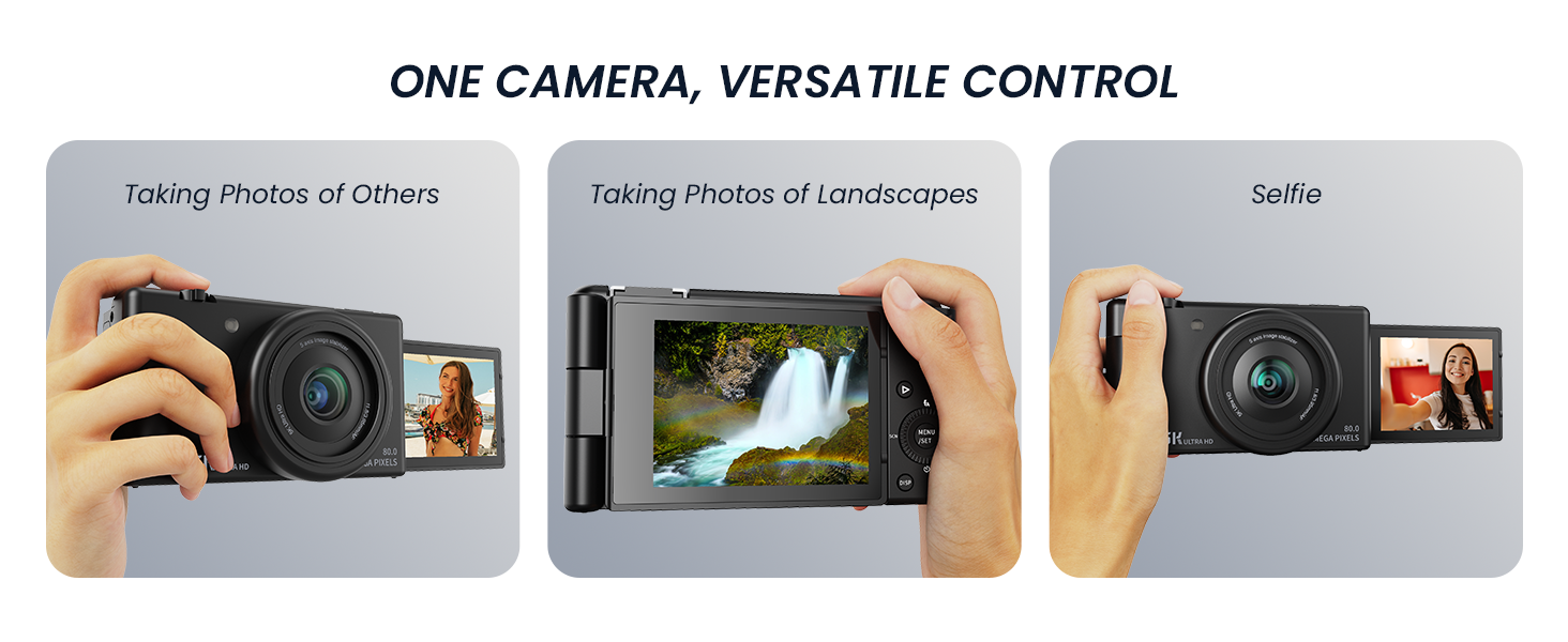 True 5K Digital Camera for Photography