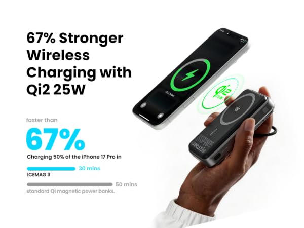 Qi2 25W Wireless Charging