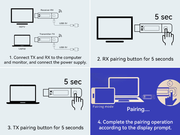 wireless hdmi transmitter and receiver 4k wireless hdmi extender