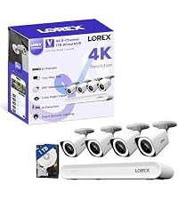 Lorex Connect (New App) | U-Series | 8Ch 4K NVR System | 3 Dome 2K+ Cameras | U20 PoE Cameras | No C...