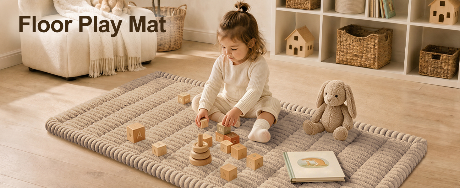 COMFORT ANYWHERE YOU NEED IT - Floor Play Mat