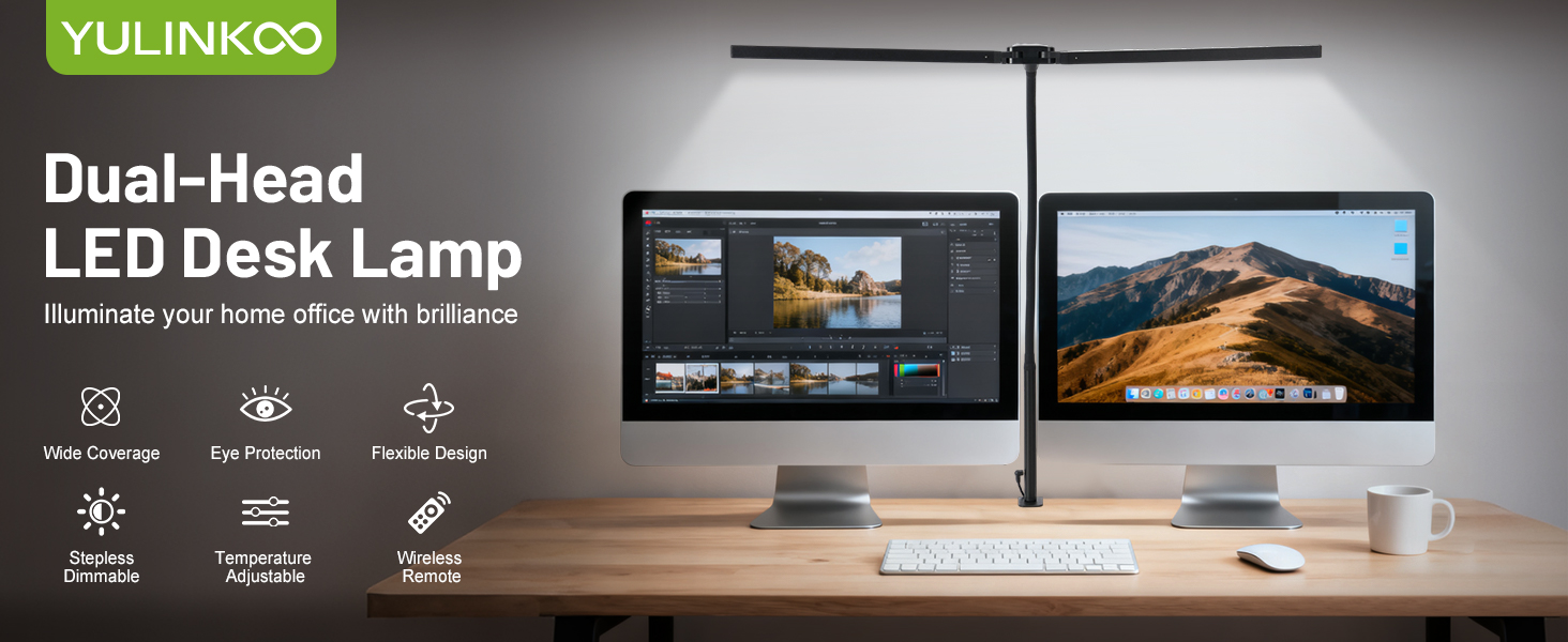 Desk Lamp with Clamp