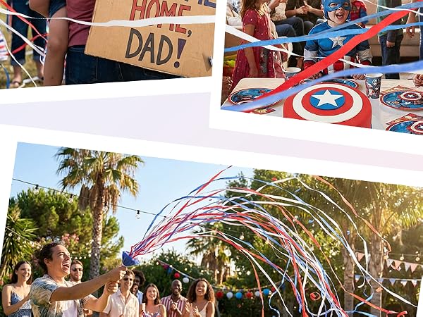 Military Welcome Home Parties