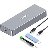 MAIWO USB C 3.2 SSD Enclosure for 12+16 PIN Apple MacBook Flash SSDs, 20Gbps AHCI Mac Pro Enclosu...
