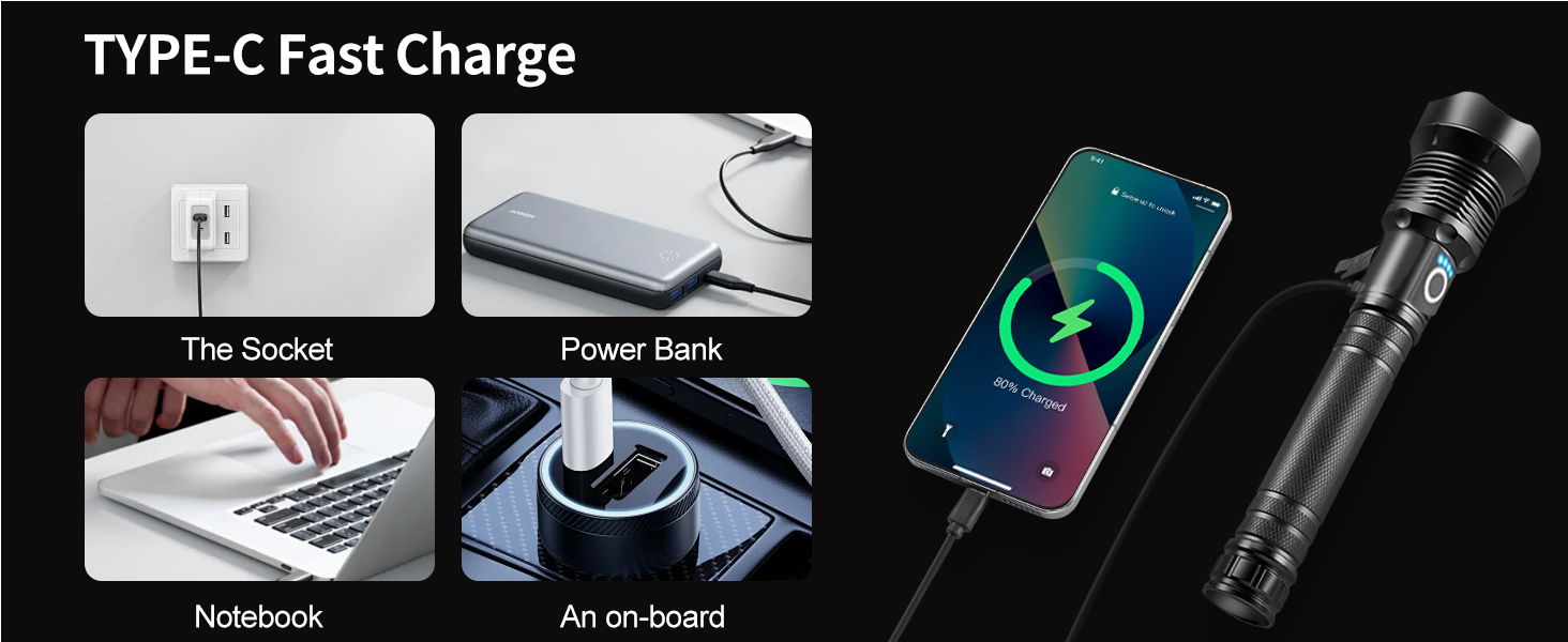 USB-C Rechargeable