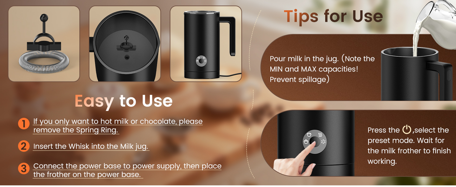 Warm and Cold Foam Maker