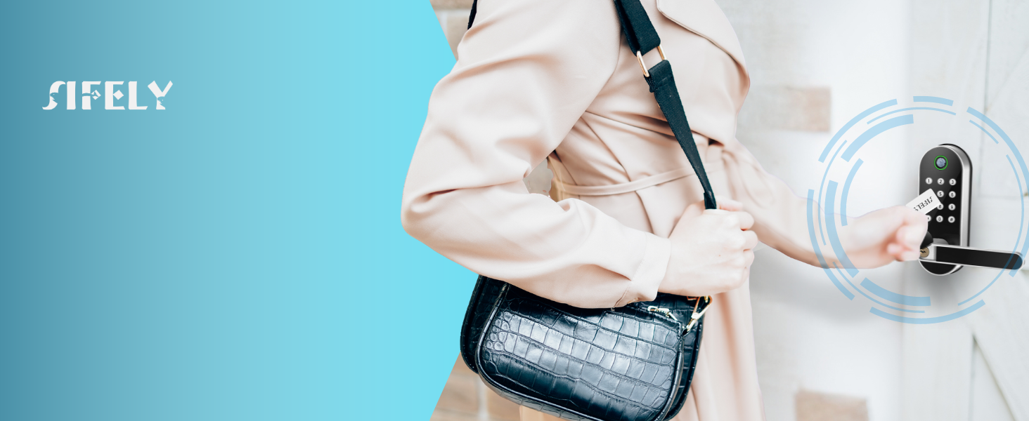 card to open smart lock door