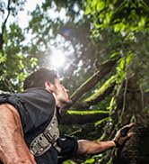 Mossy Oak 11-inch Full-tang Fixed Blade Knife with Leather Sheath, Clip Point Blade and Wood Hand...