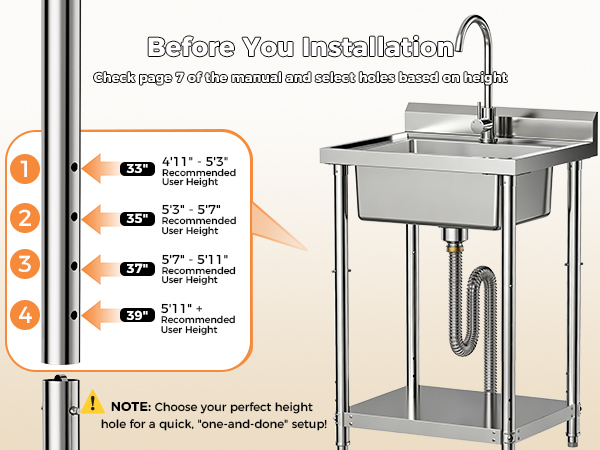 CAMMOO Utility Sink