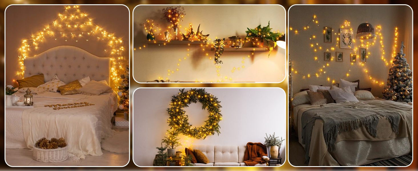 outdoor fairy lights