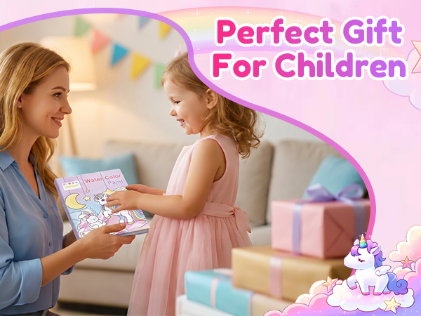 CMTOOP Paint with Water Coloring Books for Kids