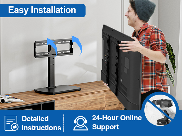 universal tv stand base