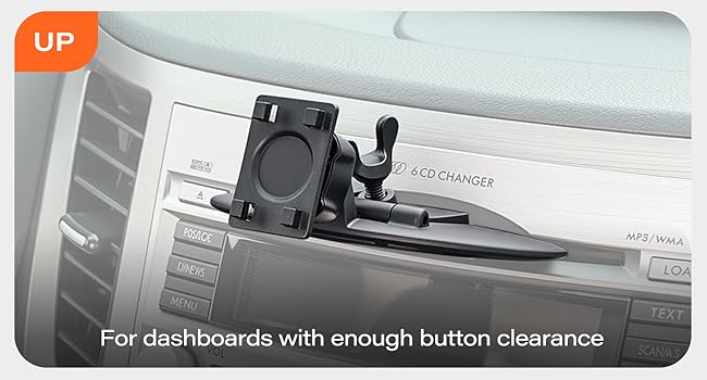 CD Slot Mount for CarPlay Screen