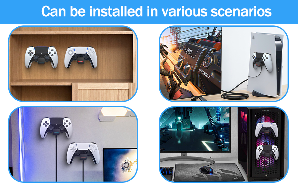 Convenient to charge your ps5 Dualsense or DualSense Edge Controllers