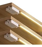 3 Pack COB LED Strip Lights, 3.3ft 320 LEDs Battery Powered LED Strip Lights, Flexible Cuttable l...