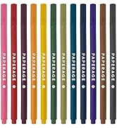 PAPERAGE Felt Tip Fine Point Pens (0.4mm), 12 Pack, Pens For Journaling, Notebooks, Planners, Cal...