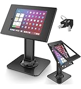 AboveTEK Anti-Theft iPad Kiosk Stand – POS iPad Security Stand &amp; Locking Tablet Stand – Heavy Dut...