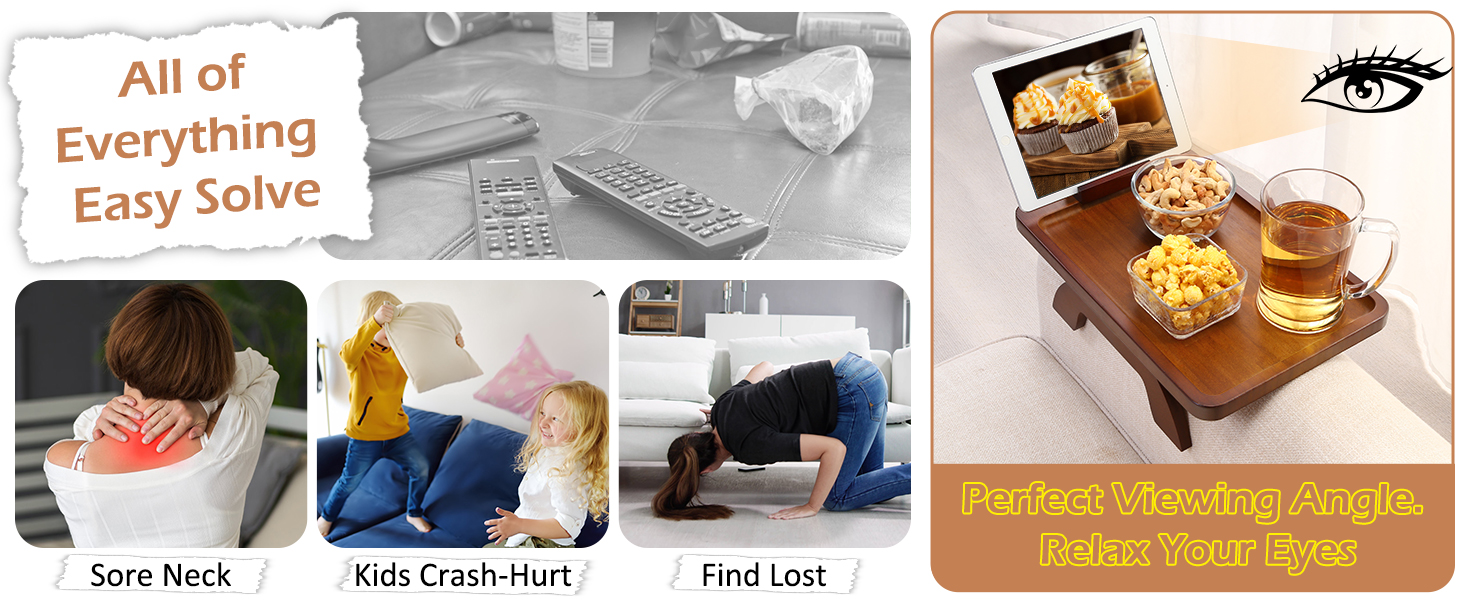 couch arm tray