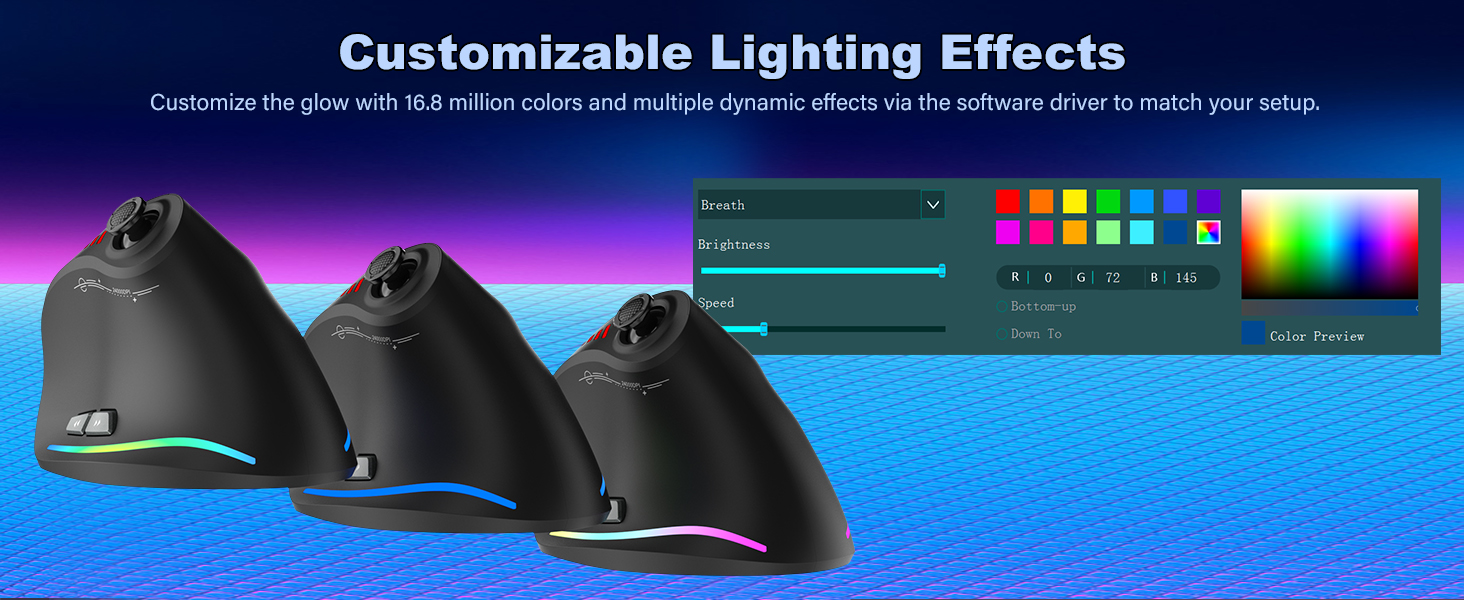 Customizable Lighting Effects