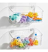 UNIKON Bath Toy Storage Holder Bathtub Toy Organizer, Large Capacity Shower Caddy for Bathroom, C...