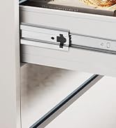 REGUDA Heavy Duty Locking Drawer Slides Full Extension Runners with Lock 12 14 16 18 20 22 24 26 ...