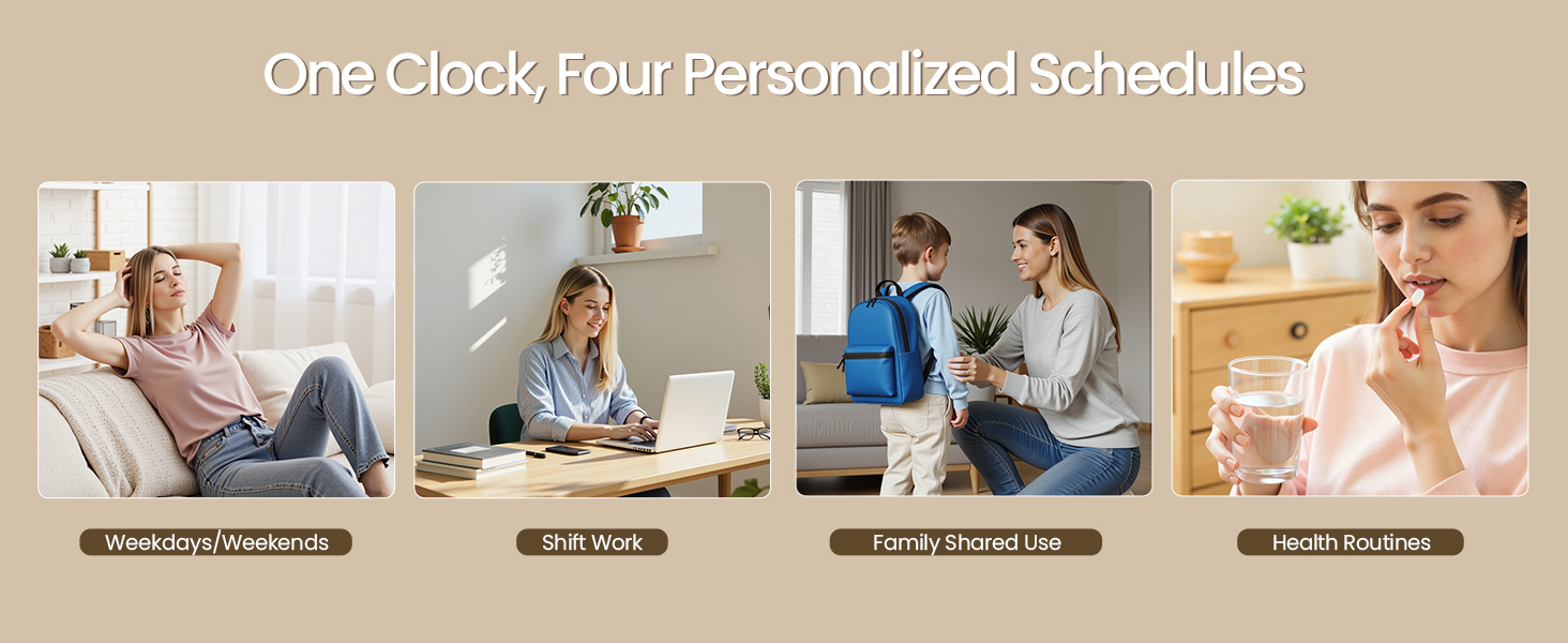 4 Personalized Schedules