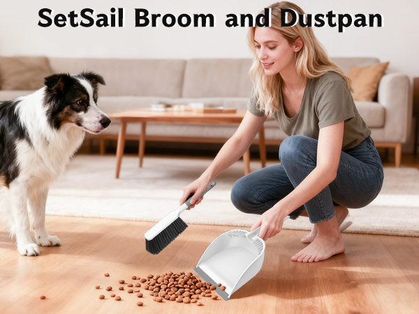 Small Dustpan and Brush Set