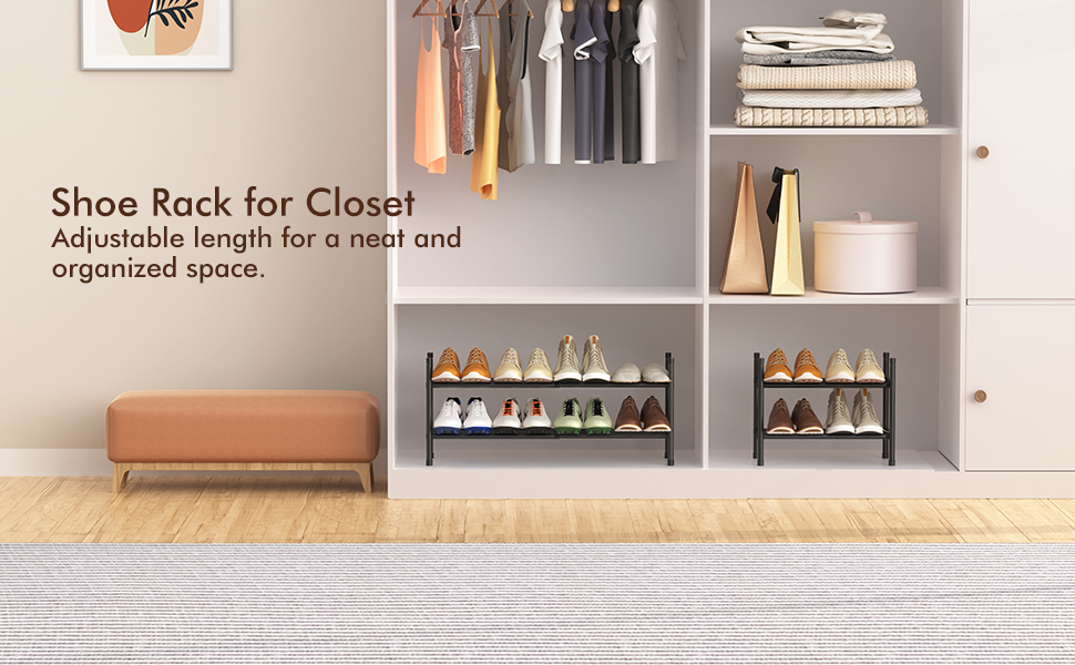 shoe rack for closet