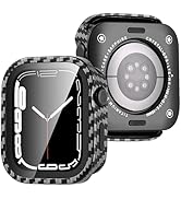 KUVPIUS Metal Watch Case, Apple Watch Case 45MM, Screen Protector for Apple Watch Series 7/8/9, B...