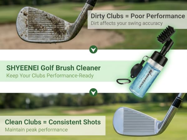 ShYeenei Golf Brush Cleaner