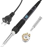 Joystick Soldering Iron Kit, 90W Portable Solder Iron Pen with Soldering Tips for Gaming Controll...
