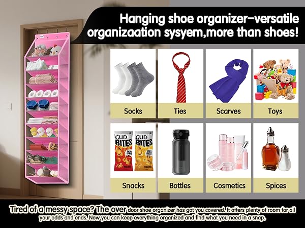 Over the Door Shoe Organizers