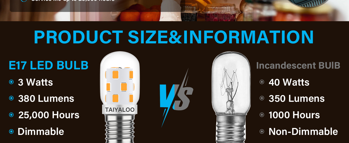 microwave bulbs over stove 40w