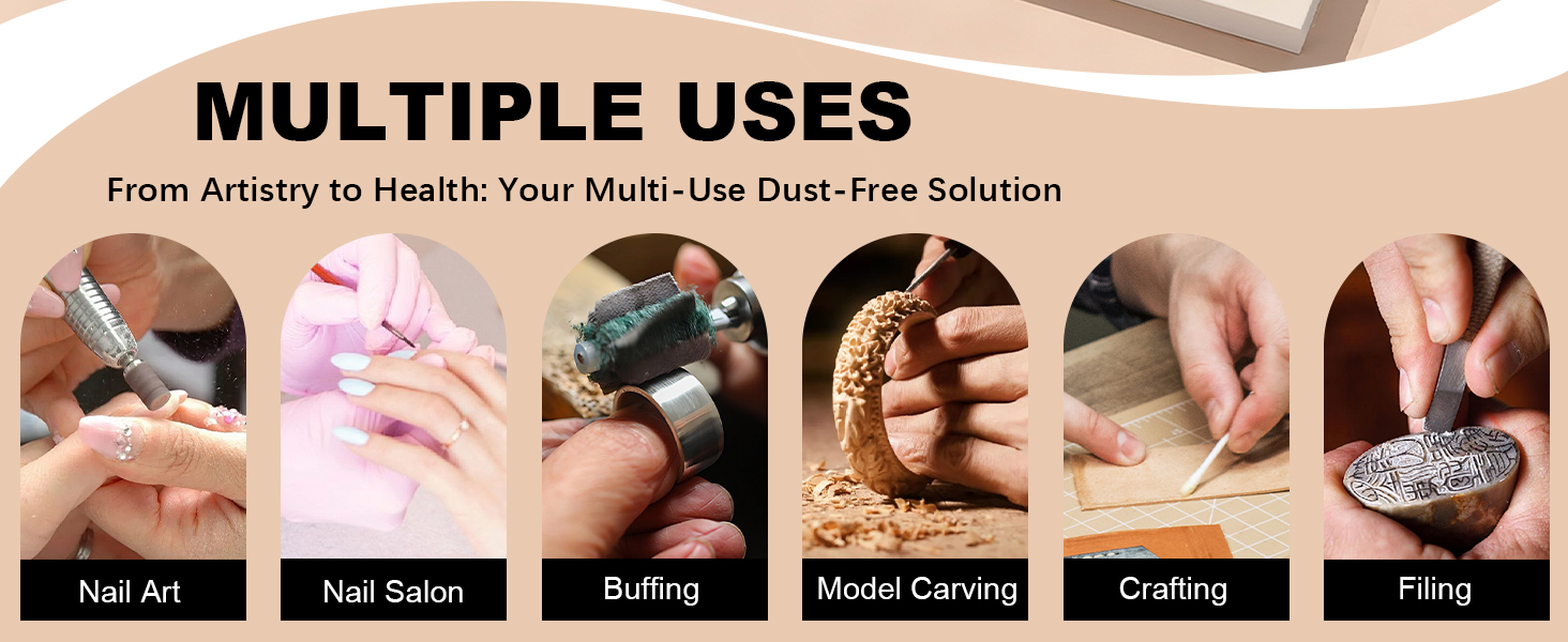 nail dust collector vacuum